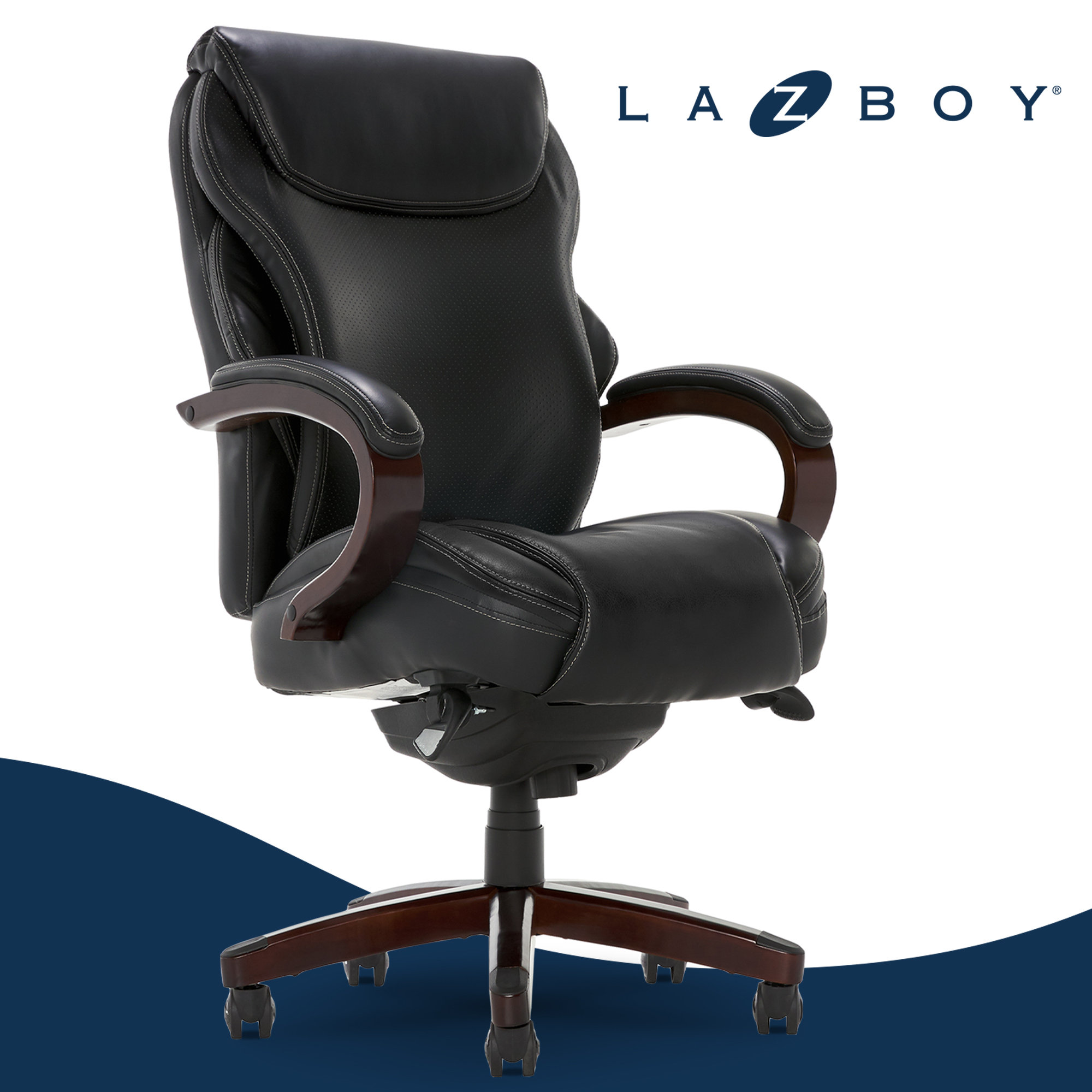 La-Z-Boy Hyland Executive Office Chair with AIR Lumbar Technology